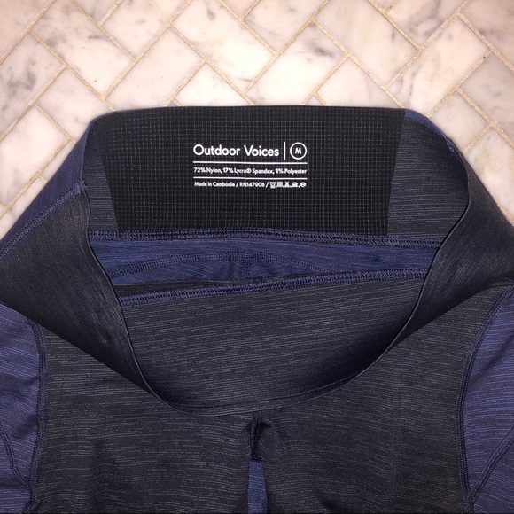 Outdoor Voices 3/4 Tech Sweat Leggings - Picture 3 of 4